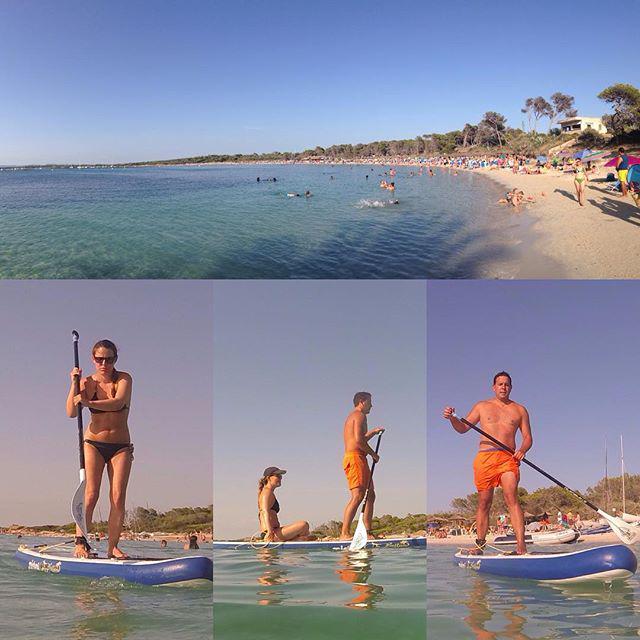 #mallorca2015 #playa #coloniasantjordi #padel #platjaestanys de @contealexandre