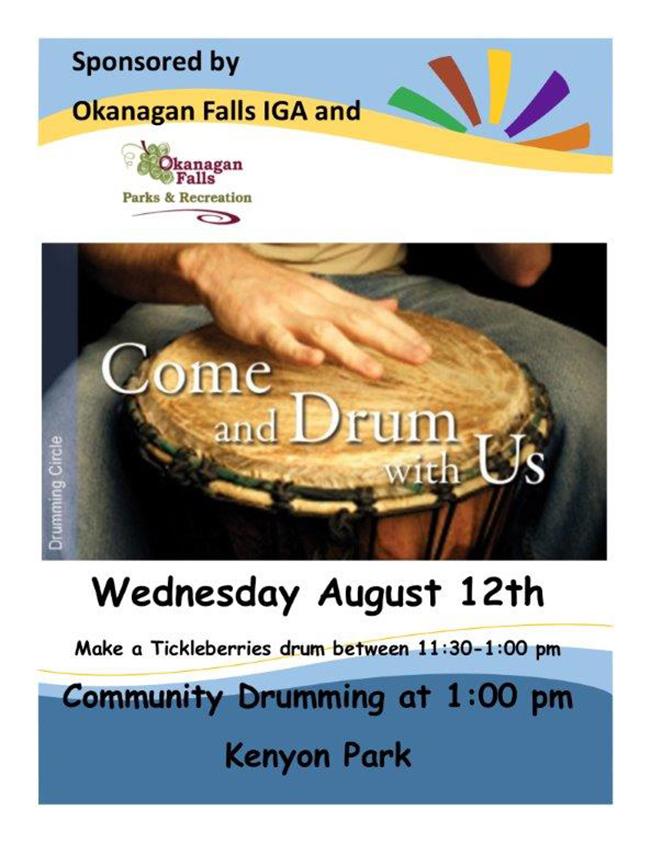 Come Out And Drum okfallsdailynews.com/?p=4200
