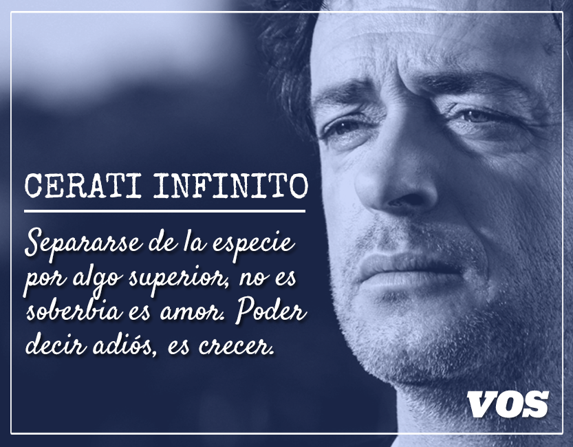 "Recordarte es un hermoso lugar". Tus canciones son eternas. ¡Gracias por tu poesía <a href="/cerati/">Gustavo Cerati</a>!