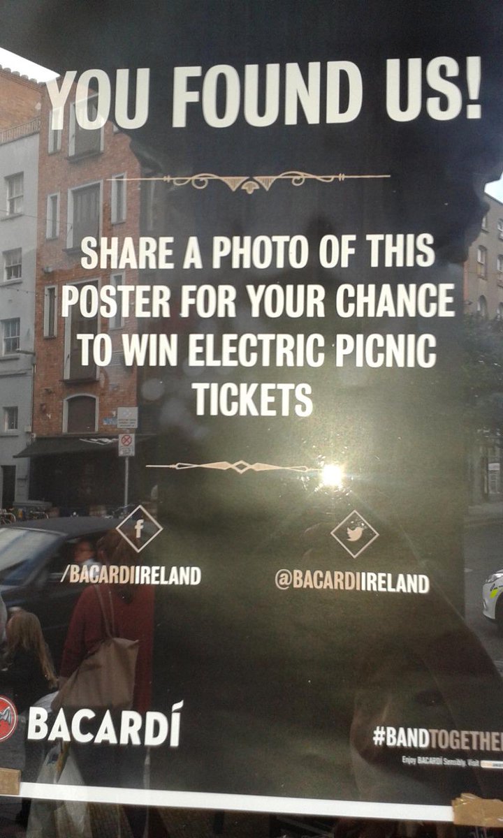 Sara__Di's tweet photo. @BacardiIreland I found it, yay! :D Let me go to the @EPfestival please!!! #bandtogether http://t.co/FrdYVLs4NT