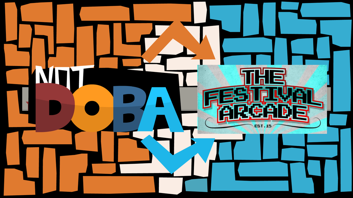 AdamGCurtis's tweet photo. #NotDOBA will be at the @Festivalarcade up in Edinburgh this Saturday! Come along and say hi! #IndieDev #GameDev http://t.co/DlXedFsgHz