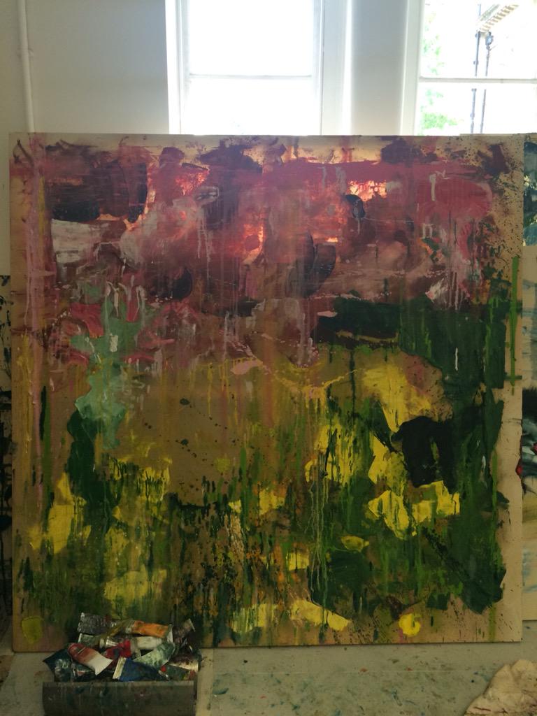 goodchildpaints's tweet photo. Painting In Progression: #art #MadeatChelsea #mafachelsea15 #art #painting #PaintedSurface #fineart http://t.co/oJaSTDMuwb