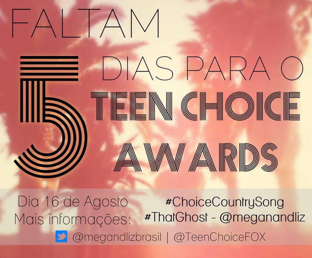 megandlizbrasil's tweet photo. 5 DAYS MACERSS!!!!!! Estรฃo confiantes? #ThatGhost @megandlizbrasil @meganandliz @officialLizz http://t.co/c8r431AL4V