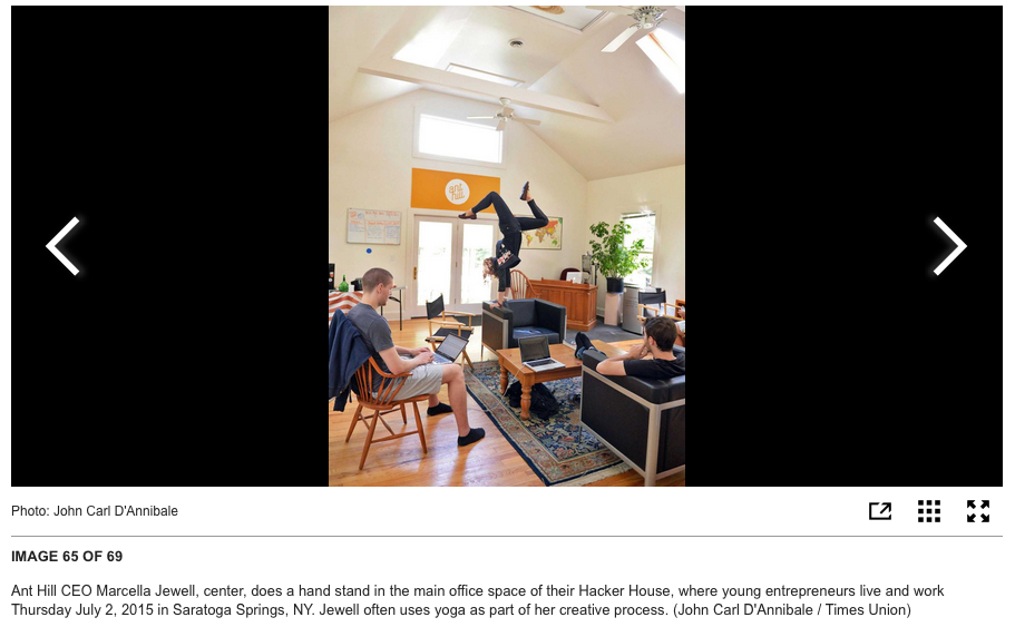 AntHillJobs's tweet photo. Getting upside down at work is good for the soul. From @timesunion photoshoot @jcdannibale #worklocal #handstands http://t.co/yLx2c9iwJP