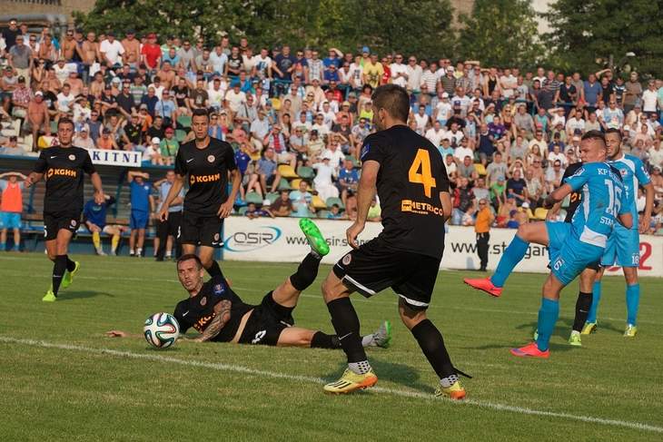 Todorovski (#4) is shown during the game Todorovski (#4) is shown during the game