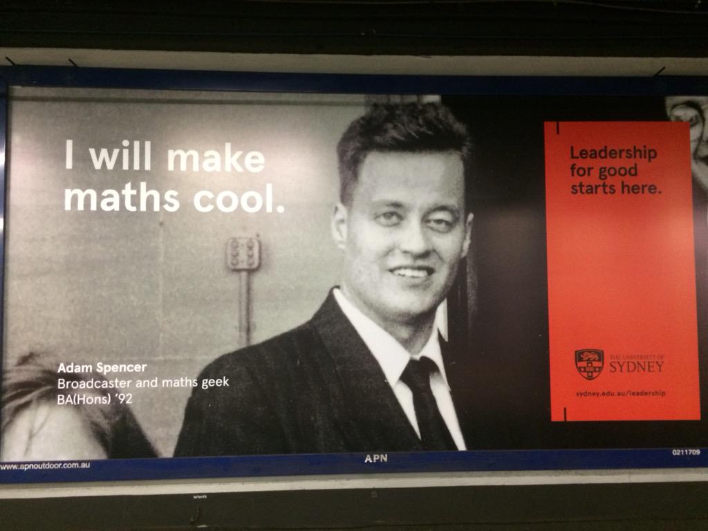 heydc_'s tweet photo. @adambspencer Nice poster series, @Wil_Anderson will be calling UoC asking for his now. #fromthevault #throwbackuni http://t.co/32XQugLX7l