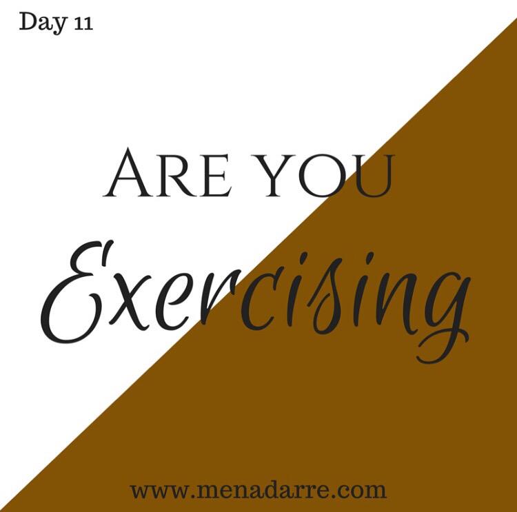 MenaDarre's tweet image. Are you exercising? #31DaysOfFocus  #healthcheckin