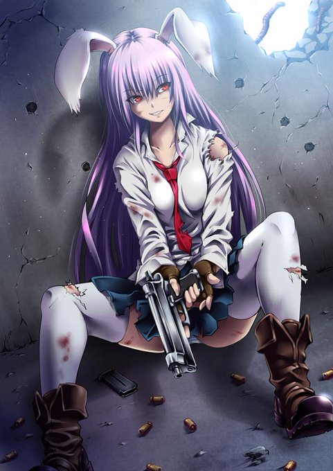 #みなさんのうどんげのイラスト見せてください
ちょっと古いけど公開。美少女要素ゼロでもいいじゃないか! 