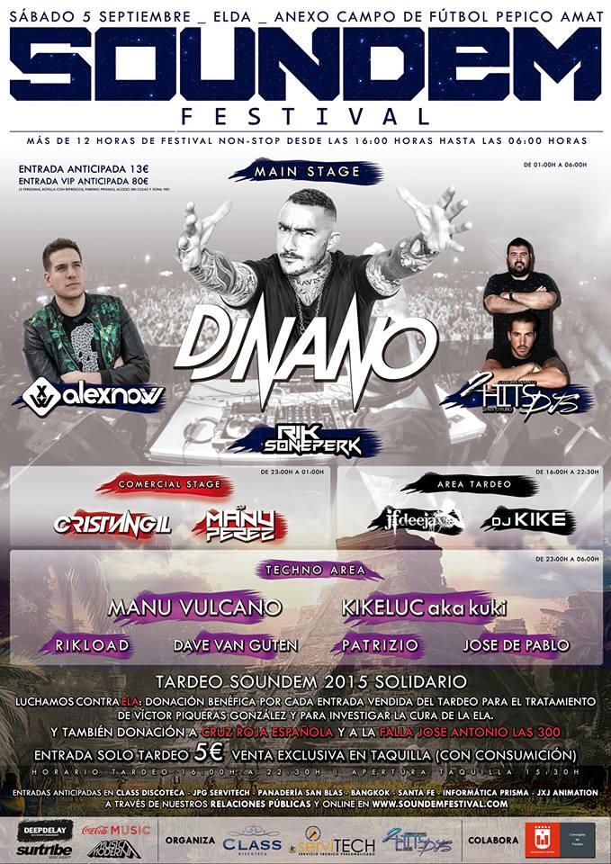 5 de Septiembre.. ¿TODAVÍA SIN TU ENTRADA? soundemfestival.com/entradas.php