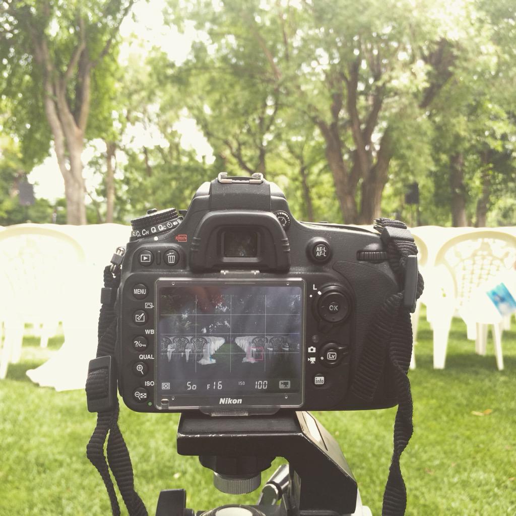 Throwback to a very hot, but magical wedding video shoot. PM us for any questions you may have for video services!