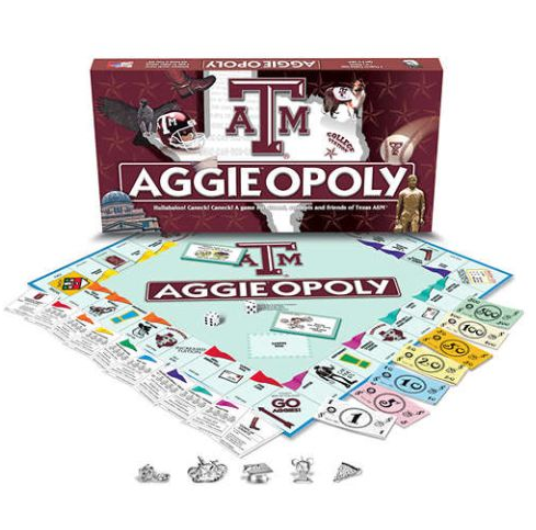 AggieFeed's tweet photo. Plays like Monopoly but is customized for the Texas A&amp;M campus! #aggieopoly 

http://t.co/rOEies2tnO http://t.co/679tba8856