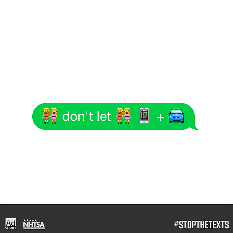 FairfaxCountyPD's tweet photo. Friends don't let friends drive without using thumbs. Don't text and drive. #notexttuesday http://t.co/MBEXyWDOMK
