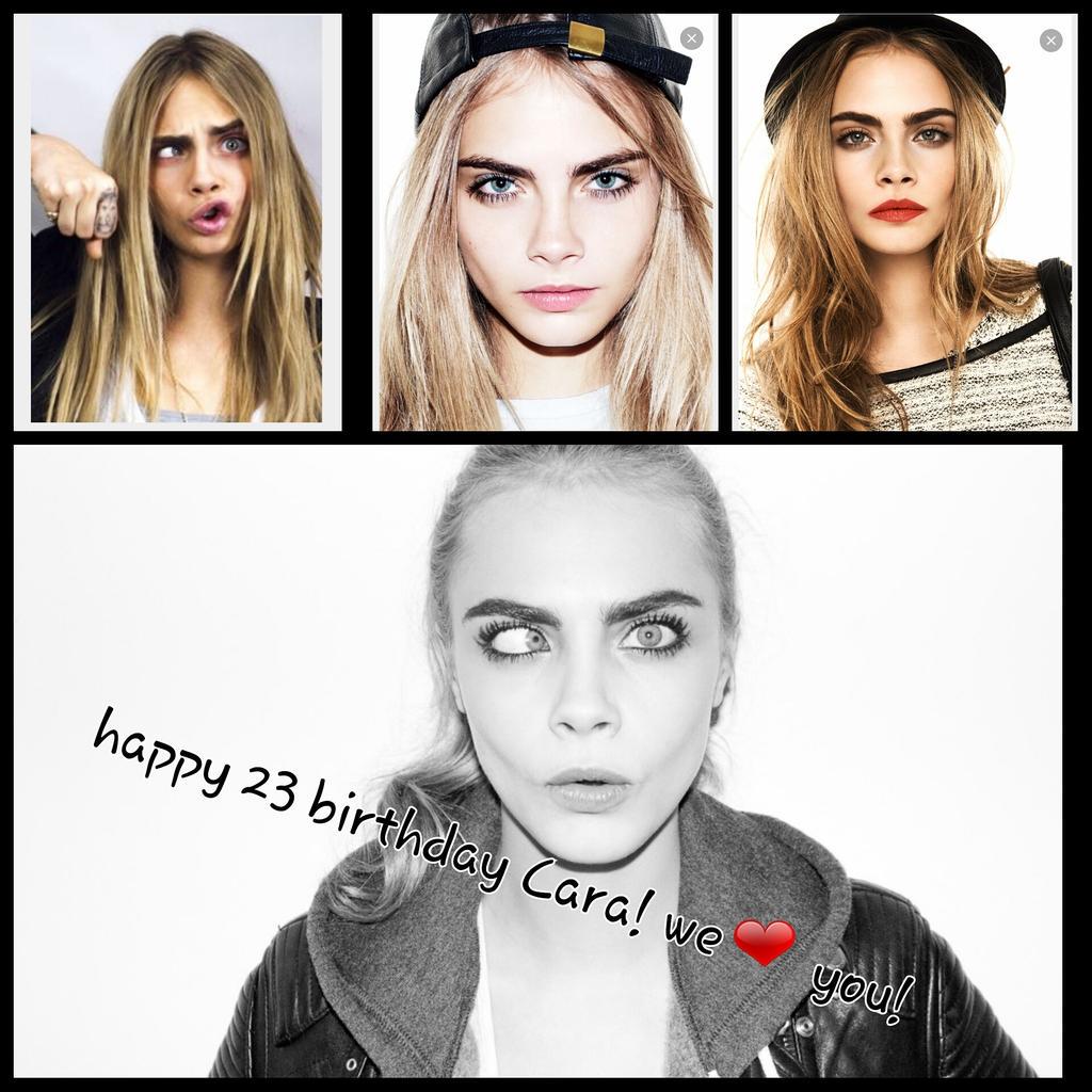 Happy birthday Cara Delevingne! We you!   