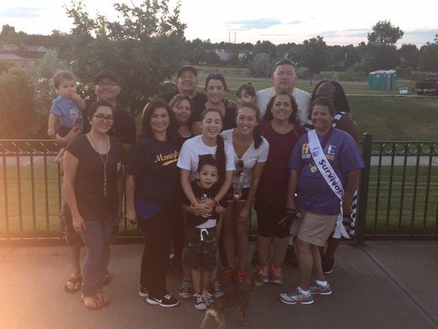 Colorado Team Members walked with family and friends to support the Relay for Life Event in Westminster, Colorado
