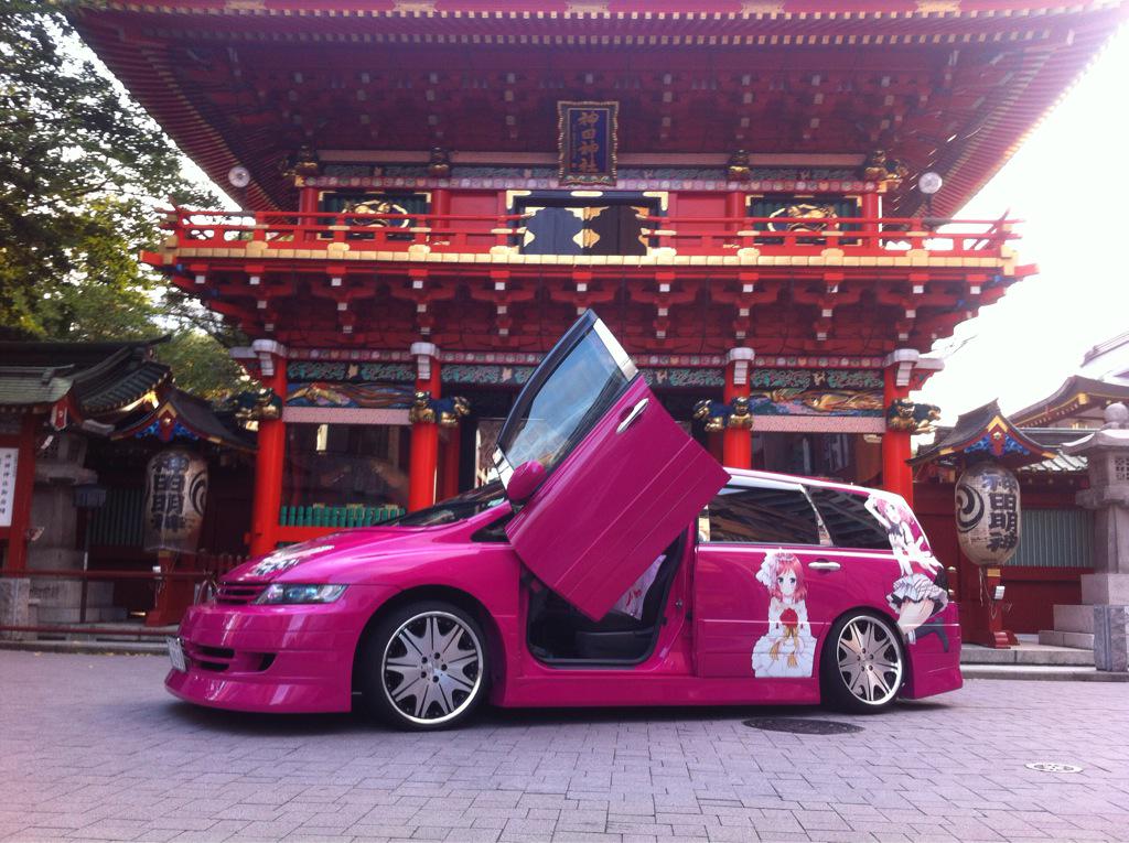 霧雨 Op Twitter とうとうオデッセイ痛車になりました 画像の使用許可頂いた櫻井マコト先生 Relaxmakoto 施工してくれたタイシ君本当にありがとうございました とりあえず痛ｇまでにバイナルとロゴいれますf Http T Co F5wuljlgeu