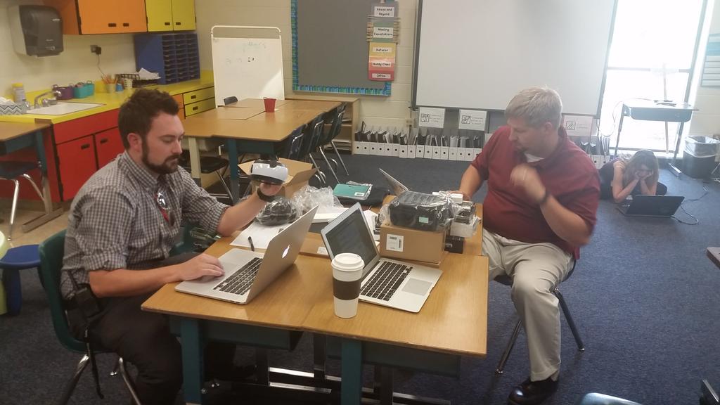 TyrnaD's tweet photo. @cmoor4 @get_sharpe getting ready to ROCK #ProjCO! Stoked to see reflective practice video & innovation at @McGloneCO http://t.co/crQ63JJzSj
