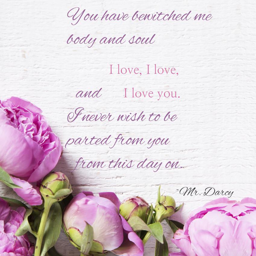KCoutureCo's tweet photo. One of our favorite love quotes courtesy of Mr. Darcy💕 #JaneAusten #prideandprejudice #lovequotes #kcouture http://t.co/W9RApUFdQ3