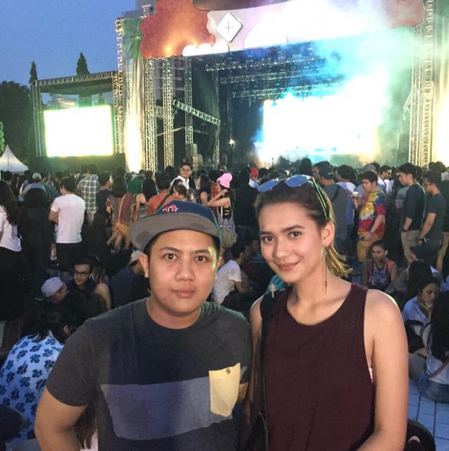 She's my happiness. <a href="/Yudittia29/">Mayang Yudittia</a> 🐒 #WTF15 #WeTheFest #latepost