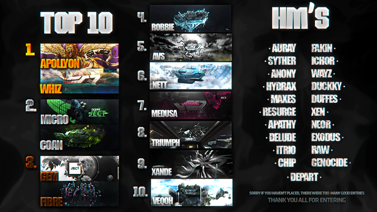 ehjected's tweet photo. #Ject10k Contest RESULTS
Congratulations to the winners,
thank you all for entering. http://t.co/szcyY3zRHq