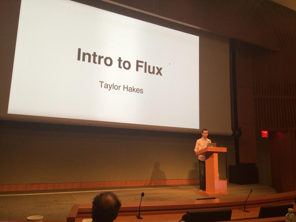 Learning of the clarity of Flux from <a href="/TaylorHakes/">Taylor Hakes</a> at <a href="/NYCHTML5/">NYC HTML5</a>.