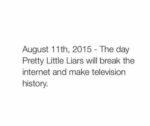 robertamary07's tweet photo. Yes!!!! Omgosh it's on 😱 #PLL http://t.co/e7LWauEx7Q