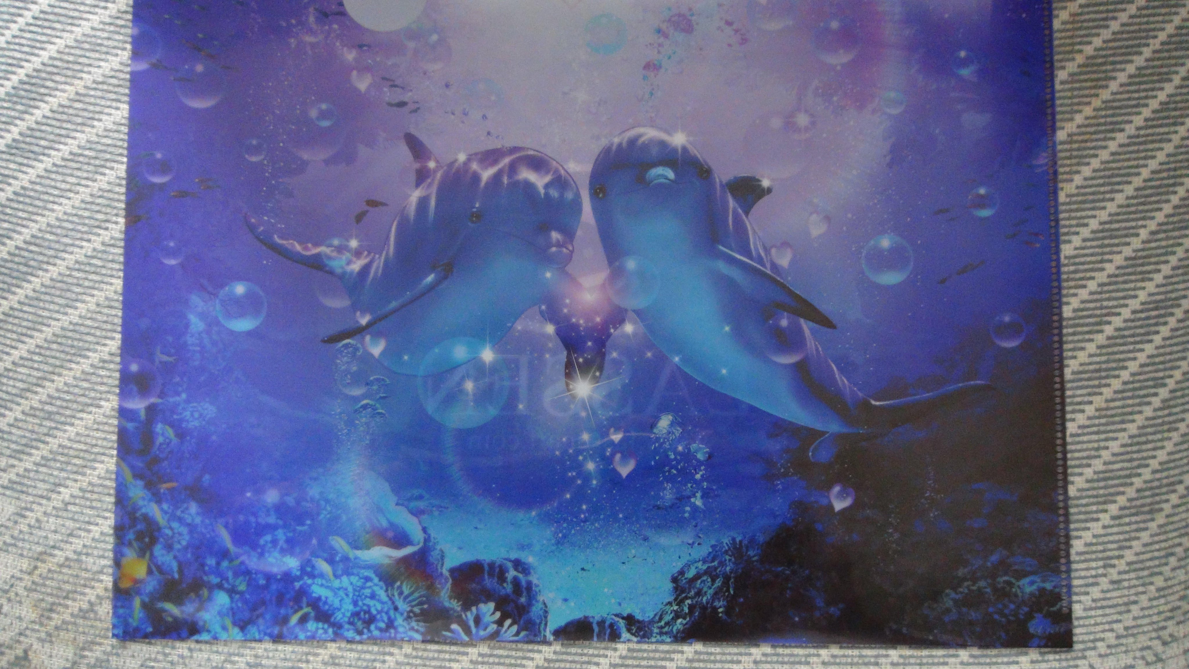 Tゆうやん 水族館垢 このクリアファイルは有名な画家のラッセンという人の作品で ラッセン 展 と言うイベントで買ったものです イルカ好きでもある自分の宝物です どうしてこんなにすばらしい絵を描けるんでしょうね やっぱり才能なんでしょうか W