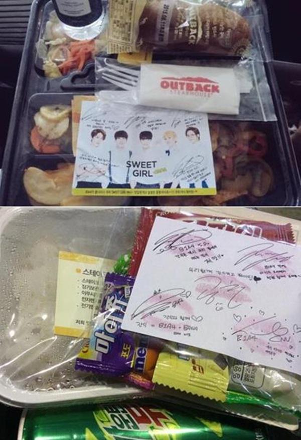 WiKiKPOP's tweet photo. #B1A4 Treat Fans The Meals for 2015 Idol Star Athletics Championships. http://t.co/jF5IewtSfk via @WiKiKPOP #역조공 #아육대 http://t.co/fSZDz0Svko
