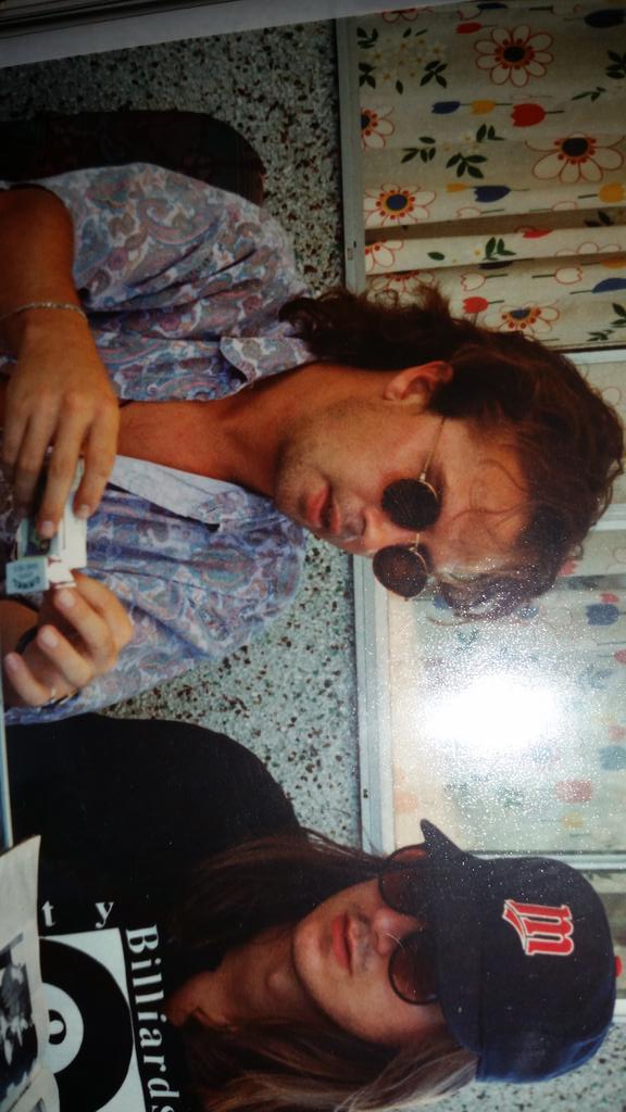 DougStanhope's tweet image. With Mitch Hedberg 1994? #ThrowbackThisDay