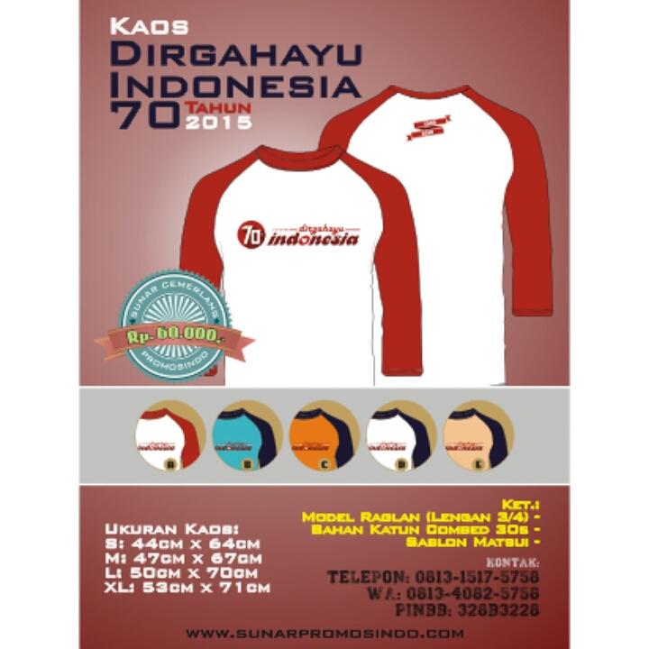 akudody's tweet photo. Kaos: Dirgahayu INDONESIA 70th
Bahan Cotton Combed 30s
Free ongkir Yogyakarta (COD) http://t.co/jMch4ShMkJ http://t.co/xZq9HaGEQ0