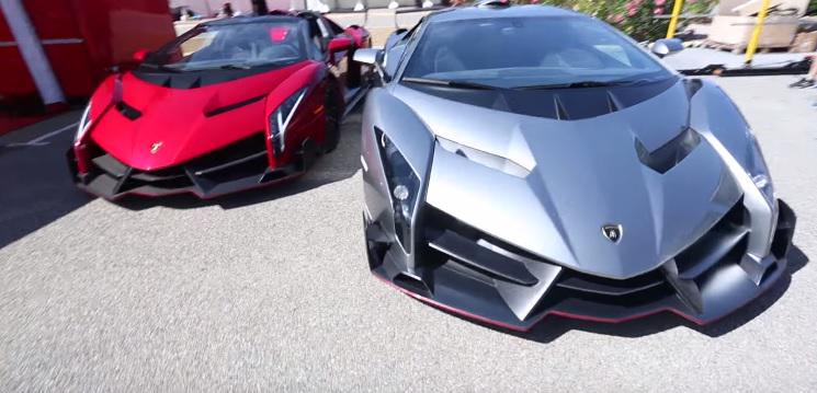 NeedCDL's tweet photo. As The Sopranos Would Put It: $8 “ROCKS” FOR TWO 750HP #LAMBORGHINI VENENOS! Video: http://t.co/bJWOPAIfiq http://t.co/d0pKsWytEP