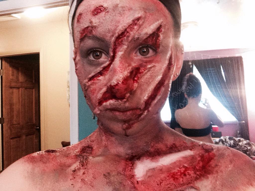 Leezipop88100's tweet photo. Hoping one day that ill be as good as all the contestants on Faceoff #specialfx #FaceOff100 http://t.co/I6Fl3N7F3u