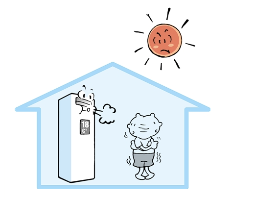 marryhill606's tweet photo. #freeze  thanks to air conditioner, summer become winter! http://t.co/RHVwKaAekj