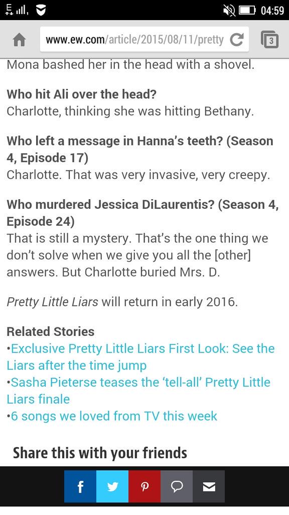 amellward's tweet image. #PLLAnswers Вау. Убили персонажа и сами не знаете, кто его убил. Л - Логика.