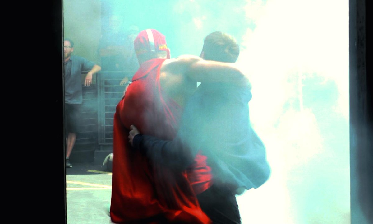 AHines83's tweet image. Superhero in training. Just call me #SuperAaron #FIATpassion Presented by @FIATUSA bit.ly/1dKvCo9