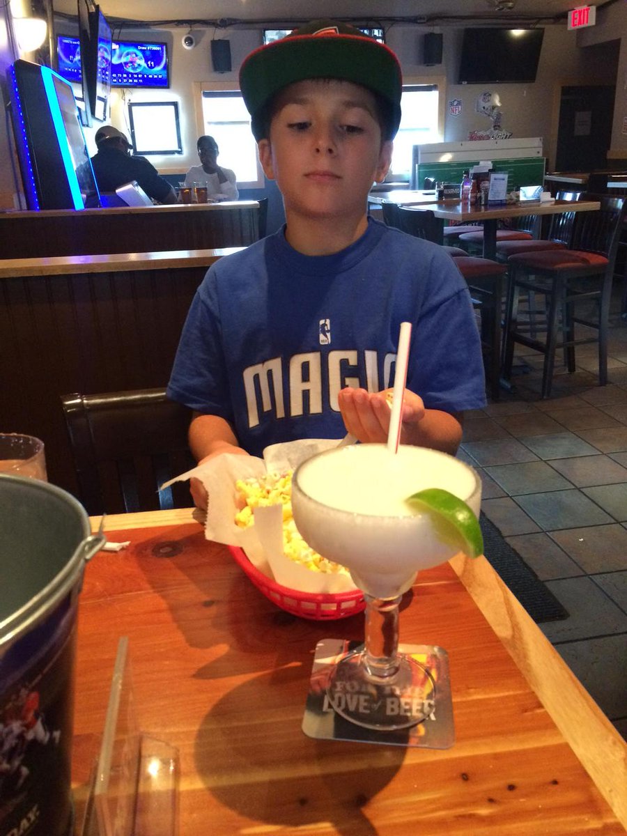 How my 11-year-old celebrates his bday...NADA Colada style 😉 #happybirthday #virginpinacolada #pmksportsbar