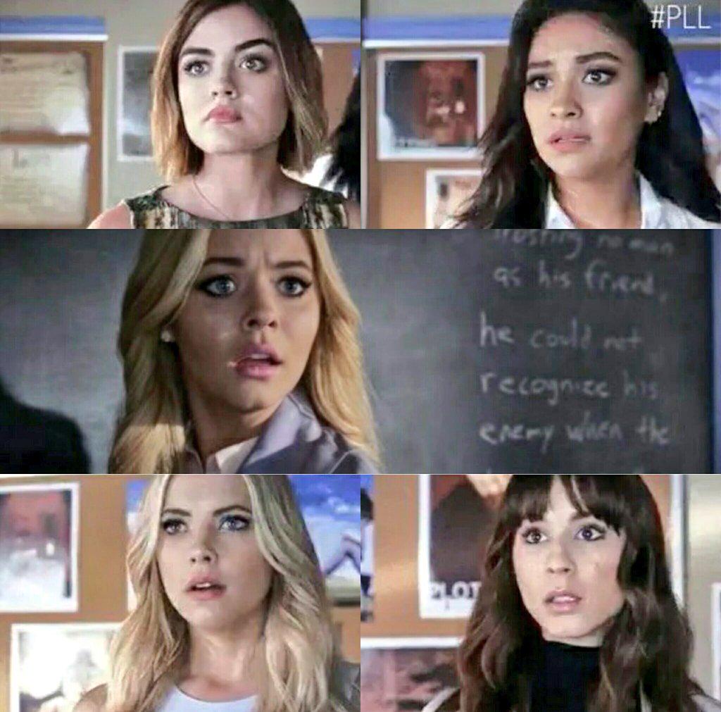 BeckalouDarling's tweet image. When baes are looking so on point @tankgirlyo @shaymitch 😩 #PLL #PrettyLittleLiars #PLLSeason6B #5YearsForward ✨