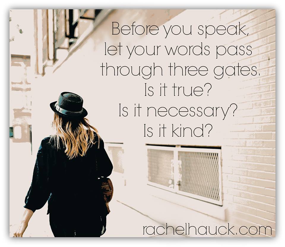 MommyWarrior's tweet image. Think before you speak.  #thinkitout