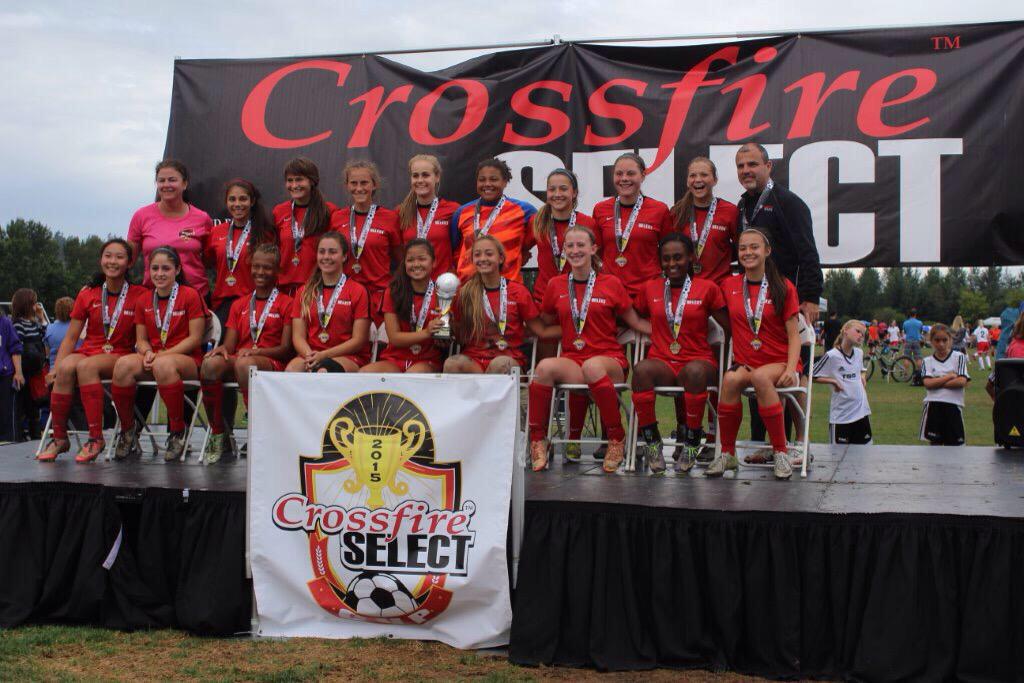 CrossfireSelect's tweet photo. Shout out for @CrossfireSelect 98 Glenn #CrossfireSelectCup U17/18 Gold CHAMPIONS! Great play girls! http://t.co/gHIlDv7y7W