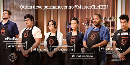 masterchefbr's tweet photo. Está chegando a hora de apresentar os pratos e a @TIMBrasil quer saber: quem fica hoje no #MasterchefBR? http://t.co/wZbMeZ56qo