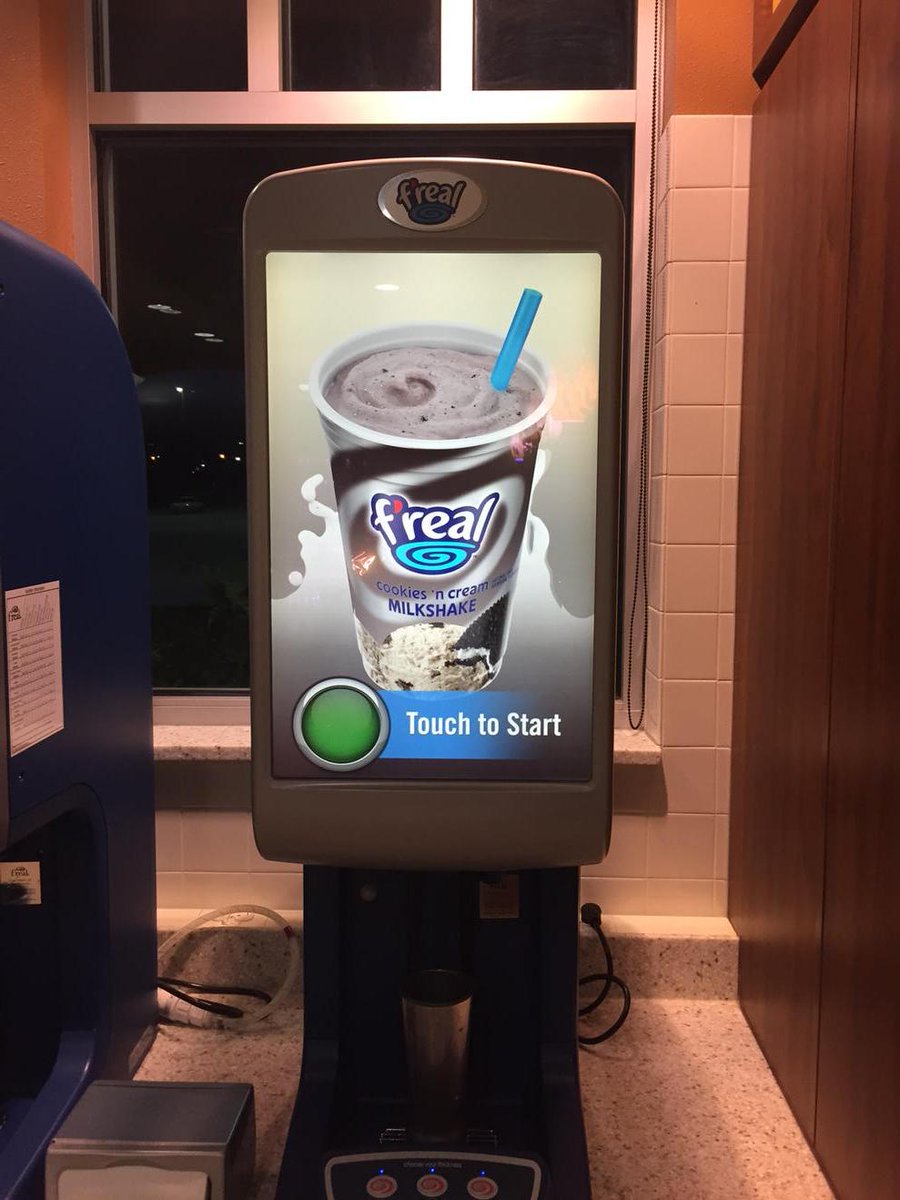 Not Culvers, but a pretty cool substitute ... F'Real Shakes #somethingnewforasouthernboyinthemidwest