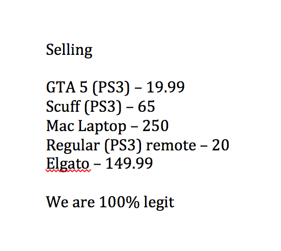 TheGamingDealer's tweet photo. 100% legit gaming gear seller, Not the cheapest but thats the price for a legit seller. Ask for Dm
@Quickest_Rts http://t.co/bkZ1Nfuzh5