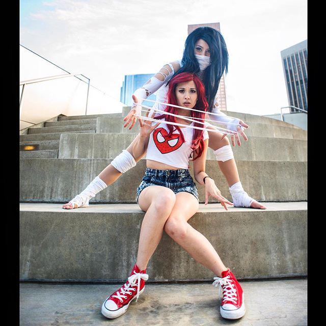 elizabeth_rage's tweet photo. GOTCHA! 💋 (With the gorgeous @hendoart as MJ) (📷: @jrulison) #amazingspiderman #marvelcosp… http://t.co/qysNje349e http://t.co/nehNu7a5Nm