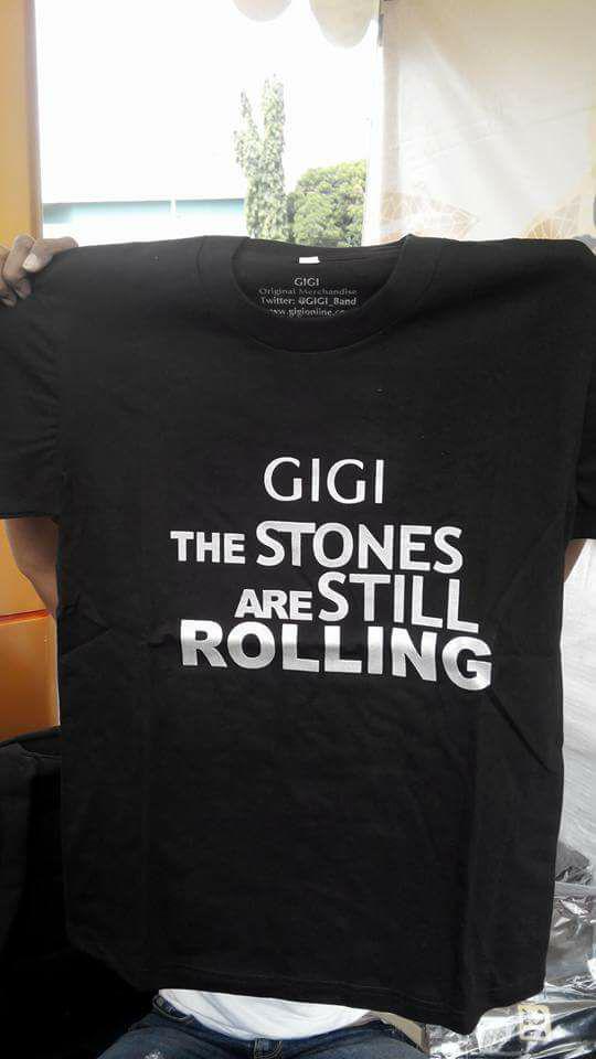 T-shirt <a href="/GIGI_Band/">GIGI</a> The Stones sms/whatsapp: 081809506161 | 100rb (blm tmsk ongkos kirim) | male size only