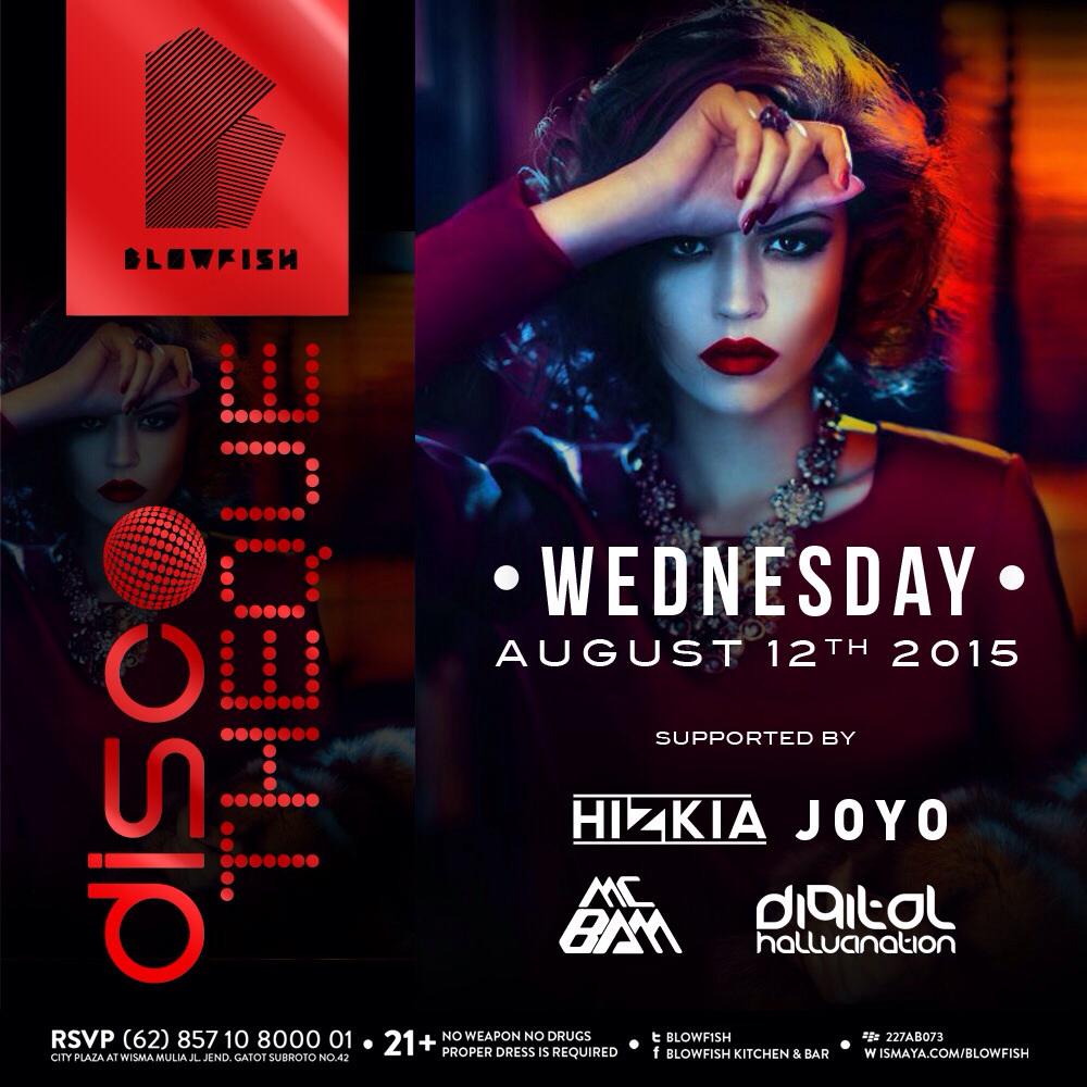 BLOWF1SH's tweet photo. Party on work day?? Yeah..DISCOTHEQUE is on!!TONIGHT! To fullfill your party craving.. #dfreborn http://t.co/ZxCmkHwmxB
