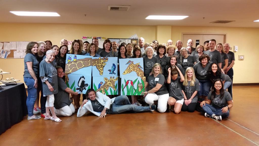 MarleneRichter's tweet photo. Fabulous visitors arranged by @BeatriceMercado made big impact for @ShadeTreeVEGAS #grateful http://t.co/nDNFobZjsd