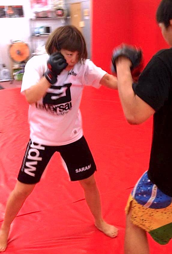 ROADFC's tweet photo. Don't stop 'til you drop!
@satomichin103 Sarami and Park Jeong-Eun training hard for their match
#ROADFC25 22 August http://t.co/ojHrmaeY43