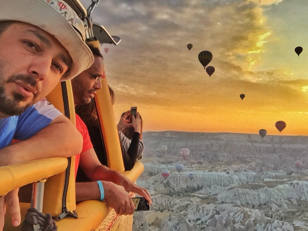 Good Morning #cappadocia #voyagerballoons
