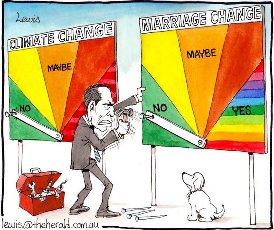 KieraGorden's tweet photo. Abbott is on the wrong side of science. On the wrong side of public opinion. On the wrong side of DECENCY! #AusPol http://t.co/dSLXusQCFo