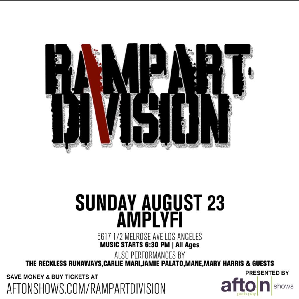 RampartDivision's tweet photo. Come out to our show at @Amplyfi on 23 Aug! #hardrock #hardindie #punk #metal #punkrock #hardcore #highenergyblues http://t.co/UKTgGQ6ye7