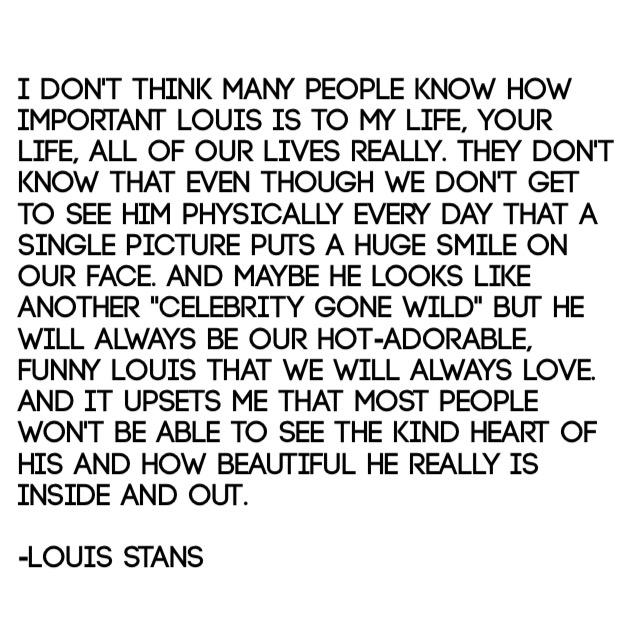 BEST1DPICS4U's tweet photo. I just thought you guys should know how I feel 😁 @Louis_Tomlinson we really care about you. ❤️ http://t.co/u0e1M9aUq5